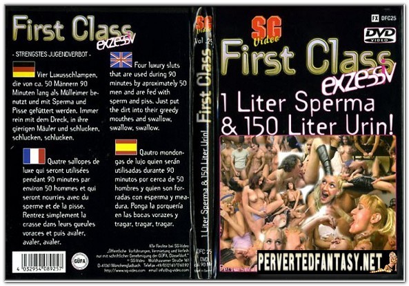 First Class No.25 - 1 Liter Sperma & 150 Liter Urin Part 1