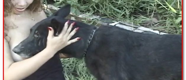 Black Dog Loves To Lick And Fuck