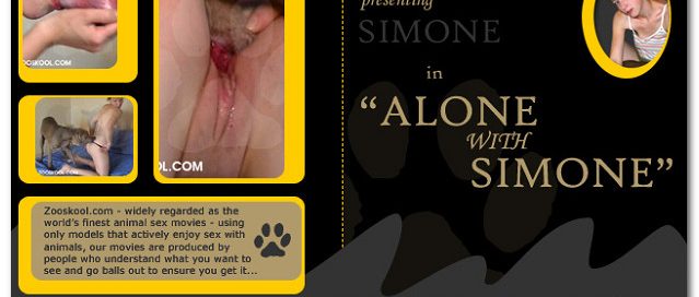 Home Of Real PetLover - Simone Alone With Simone