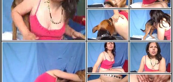 013 Bestiality Lovers - Amateur Webcam Lady And Dog