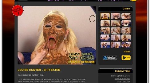 Shit Eater 1 - Louise Hunter - Hightide Video Productions