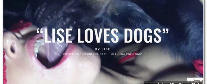 Lise Aka Eloa Lombard - Lise Loves Dogs